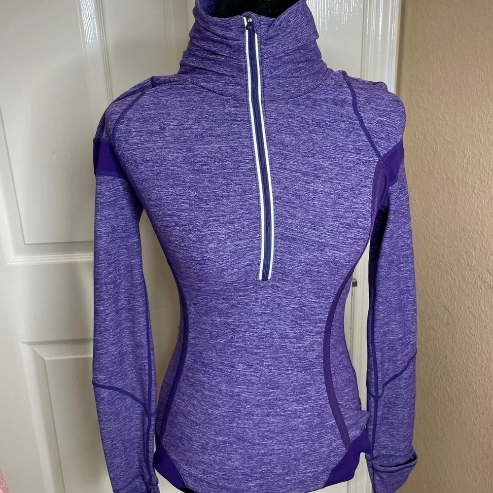 Lululemon Half Zip Pullover Size 4 - Picture 12 of 14